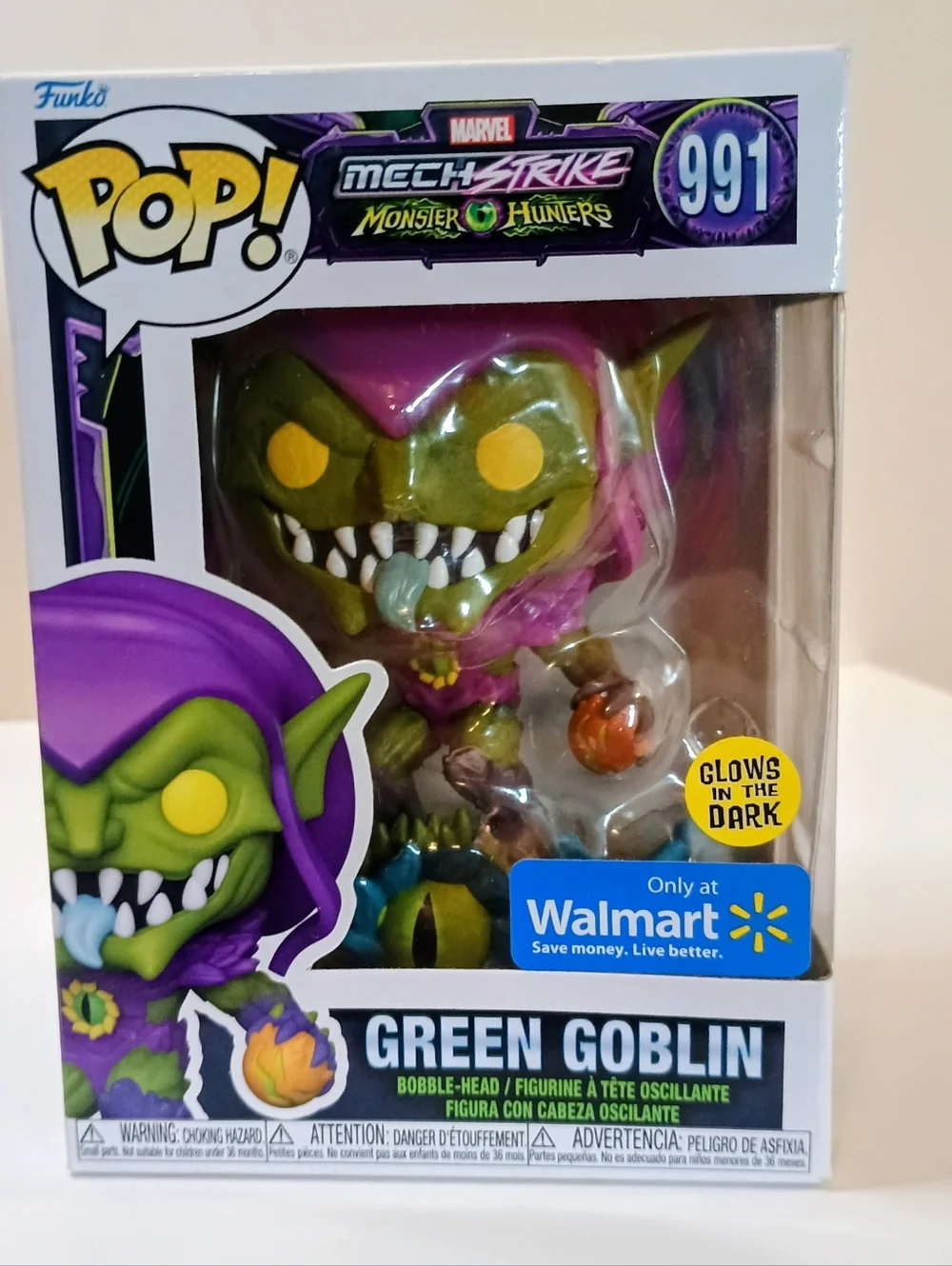 Funko Pop! Mech Strike Green Goblin - Green, Purple, Yellow